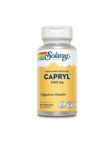 Capryl, ácido caprílico, 100 cápsulas - Solaray