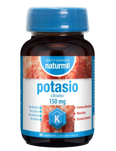 Potasio, 150 mg, 60 comprimidos -...