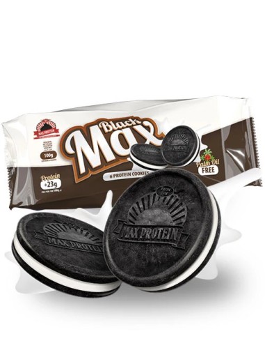 Galletas, Black Max, 6 unidades - Max Protein.