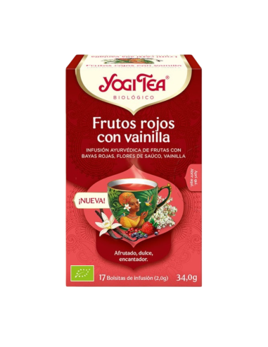 Infusión, Frutos rojos con vainilla,...