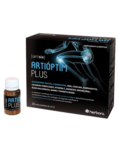 Artióptim Plus, 20 viales - Herbora.
