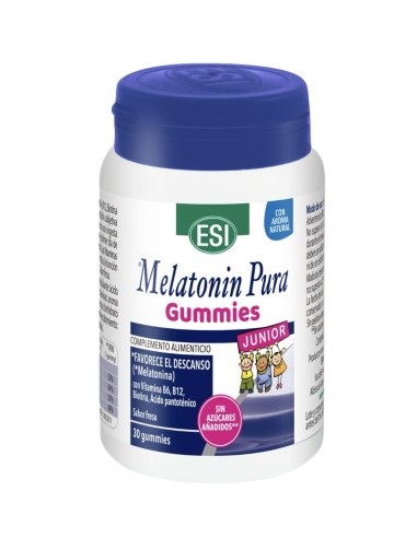 Melatonina Pura Junior, 30 gominolas,...