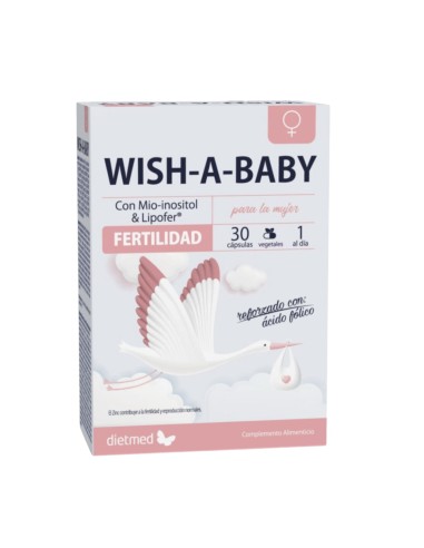 Wish a Baby, 30 cápsulas - Dietmed.