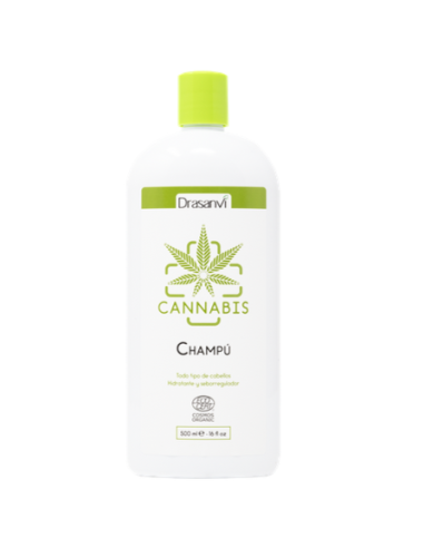 Champú cannabis ecocert bio-500ml, Drasanvi.