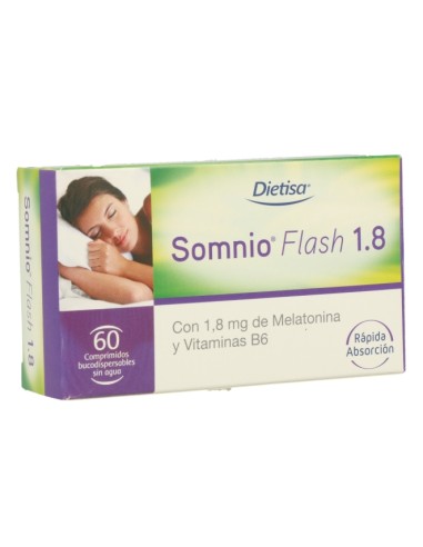 Somnio Flash 1.8, 60 comprimidos - Dietisa