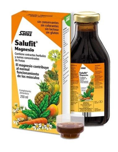 Magnesio líquido, Salufit, 250 ml -Salus