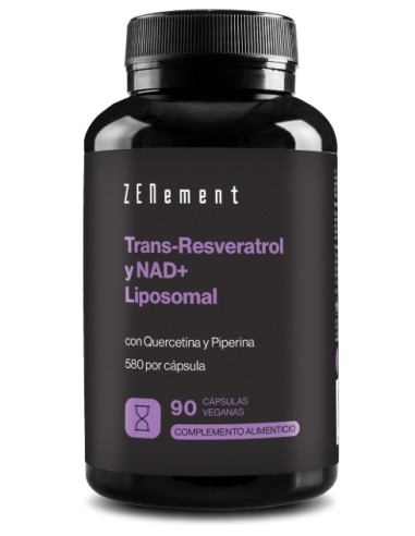 Trans-Resveratrol + NAD, 580mg, 90...