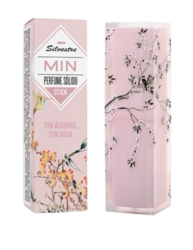 Perfume sólido, stick, MIN, rosa, 4...