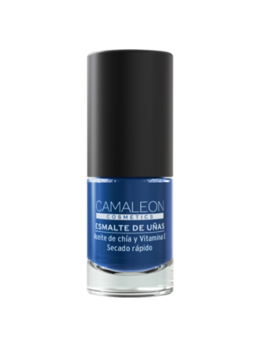 Laca de uñas, Azul Klein- Camaleon Cosmetics.