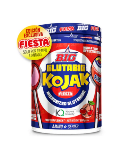 Glutamina, sabor Kojak, 600 gramos - BIG.