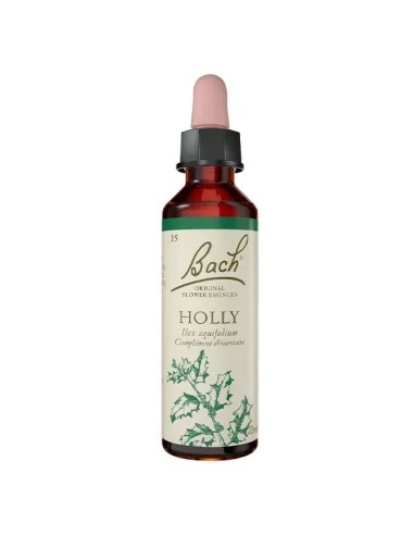 Flor de Bach, Holly (Acebo) - 20 ml.