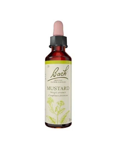 Flor de Bach, Mustard (Mostaza) - 20 ml.