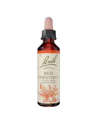 Flor de Bach, Red Chestnut (Castaño Rojo) - 20ml.