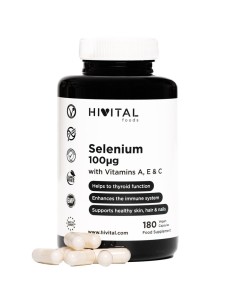 Selenio, 100ug, 180...