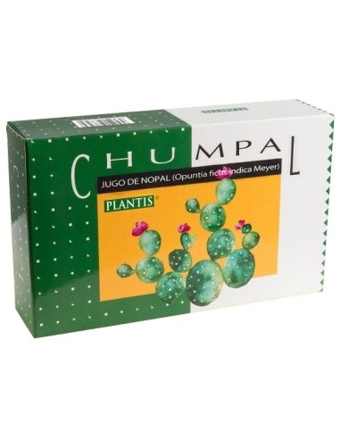 Jugo de Nopal, 20 ampollas - Plantis.