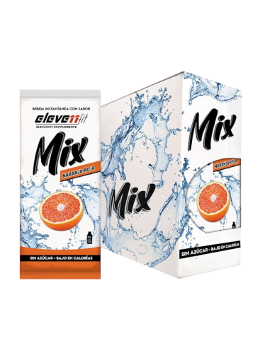 Mix sabor Naranja roja.