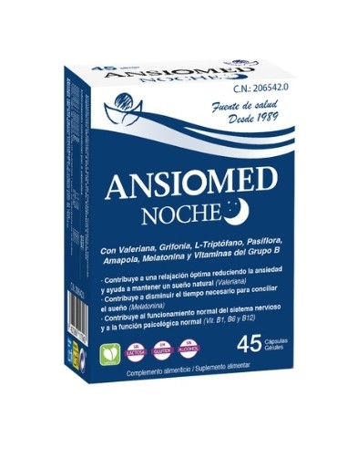 Ansiomed Noche, 45 cápsulas,...