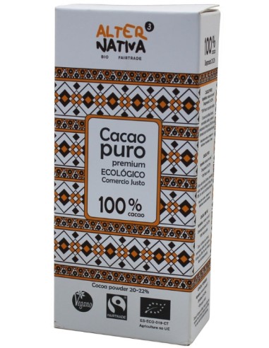 Cacao Puro, 100% puro, Bio - Alternartiva