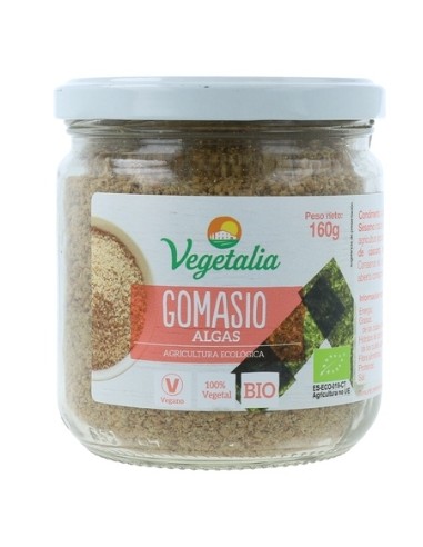 Gomasio con Algas, Bio, 160 gramos - Vegetalia