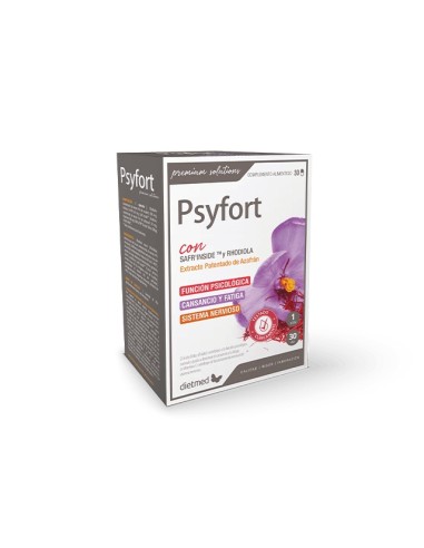Psyfort, 30 cápsulas - Dietmed.