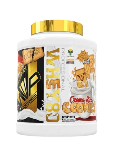 Proteína Whey, sabor Crema Rica Cookies, 2Kg - Iogenix.