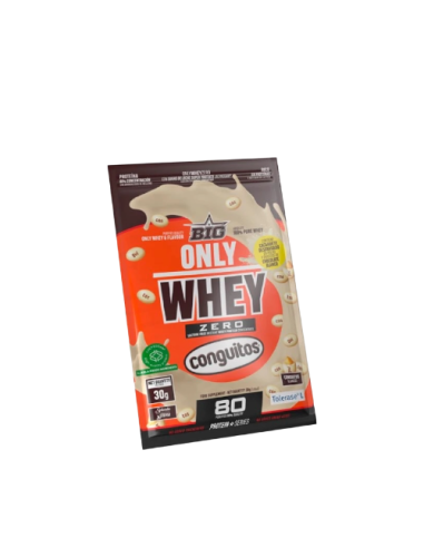 Monodosis, Proteína Whey, Conguitos chocolate blanco, 30 gramos - BIG.