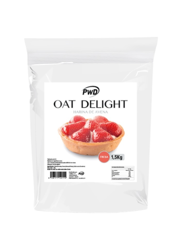Harina de avena, sabor Fresa, 1,5Kg -...