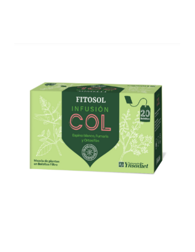 Infusión COL, 20 filtros - Fitosol.