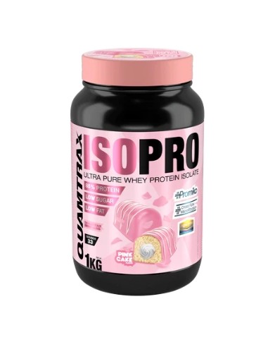 Proteína ISOPRO, sabor Pink Cake,  1Kg - Quamtrax.