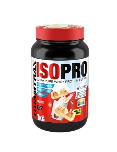 Proteína ISOPRO, sabor White King, 1Kg - Quamtrax.