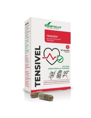 Tensivel, 21 cápsulas - Soria natural.