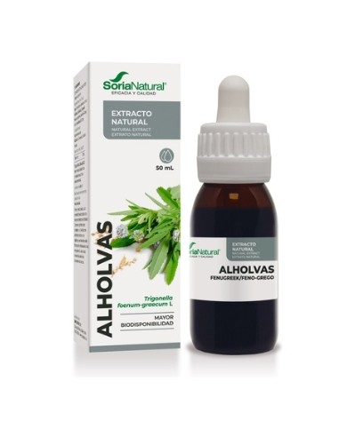 Extracto de Alholvas (Fenogreco o Trigonella),  50ml - Soria Natural.