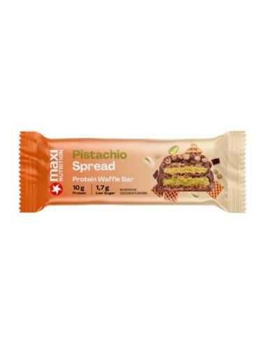 Barrita, sabor Pistacho y Chocolate , 39 gramos - Maxi Nutrition.