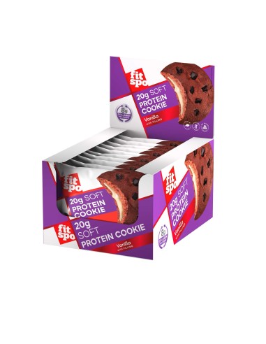 Galleta Proteica, sabor Vainilla, 70 gramos - FitSpo.