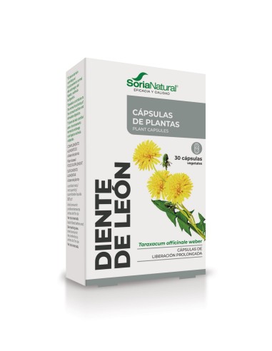 Diente de León, 30 cápsulas - Soria Natural.