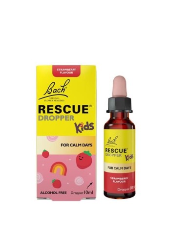 Rescue Kids, sabor Fresa, 10 ml - Bach.