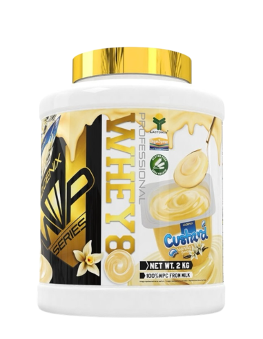 Proteína Whey, sabor Natilla, 2Kg - Iogenix.