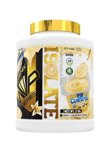 Proteína Isolate, sabor Natilla, 2Kg - Iogenix.
