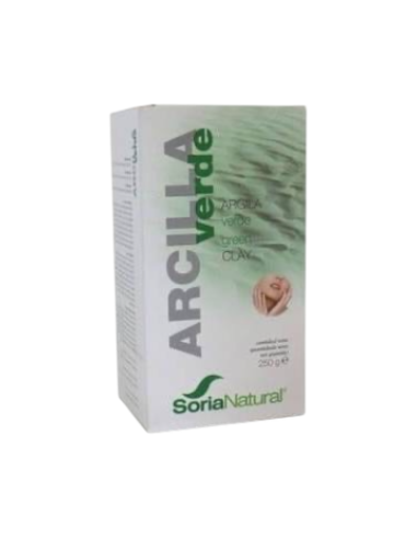 Arcilla verde, 250 gramos - Soria Natural.