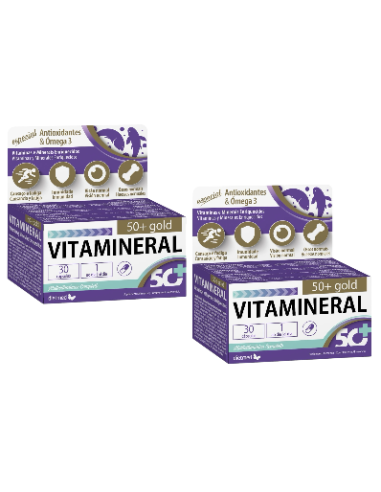 Pack, Vitamineral 50+ Gold, 2ª unidad...