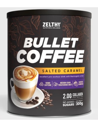 Café Funcional, sabor Caramelo Salado, 300 gramos - Zelthy