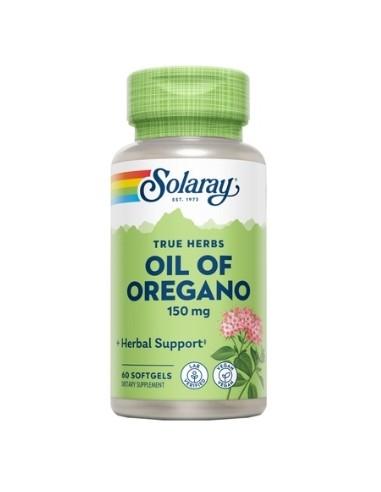 Aceite de Orégano, 60 perlas, 150 mg - Solaray