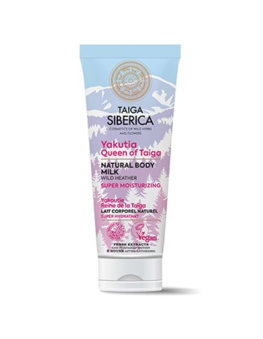 Leche corporal, superhidratante, 200 ml - Taiga Sibérica.