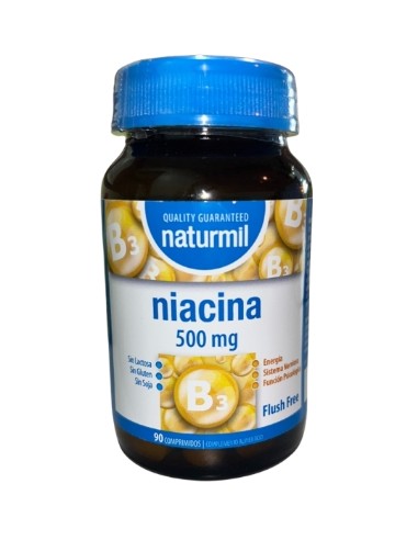 Niacina, 500 gramos, ( no "flush"...