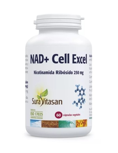 NAD + Cell Excel, 250 mg, 60...