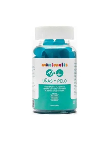 Biotina Gummies, 60 unidades - Minimelis