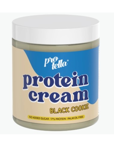 Crema untable, sabor black cookie...