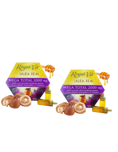 Pack Jalea Real Mega total 2000mg, 2ª...