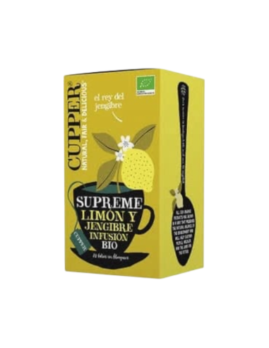 Infusión, Limón y jengibre, 20...