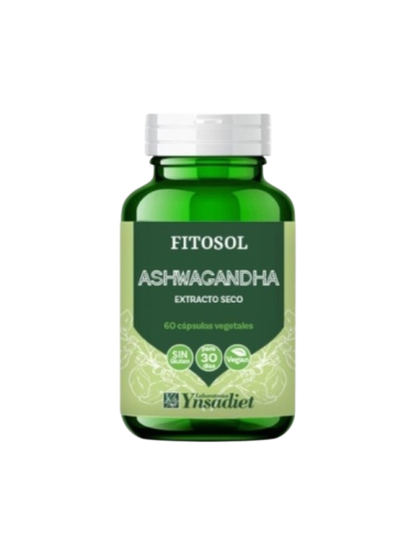 Ashwagandha, 60 cápsulas - Ynsadiet.